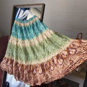 LANEBRYANT 3 TONE MAXI SKIRT